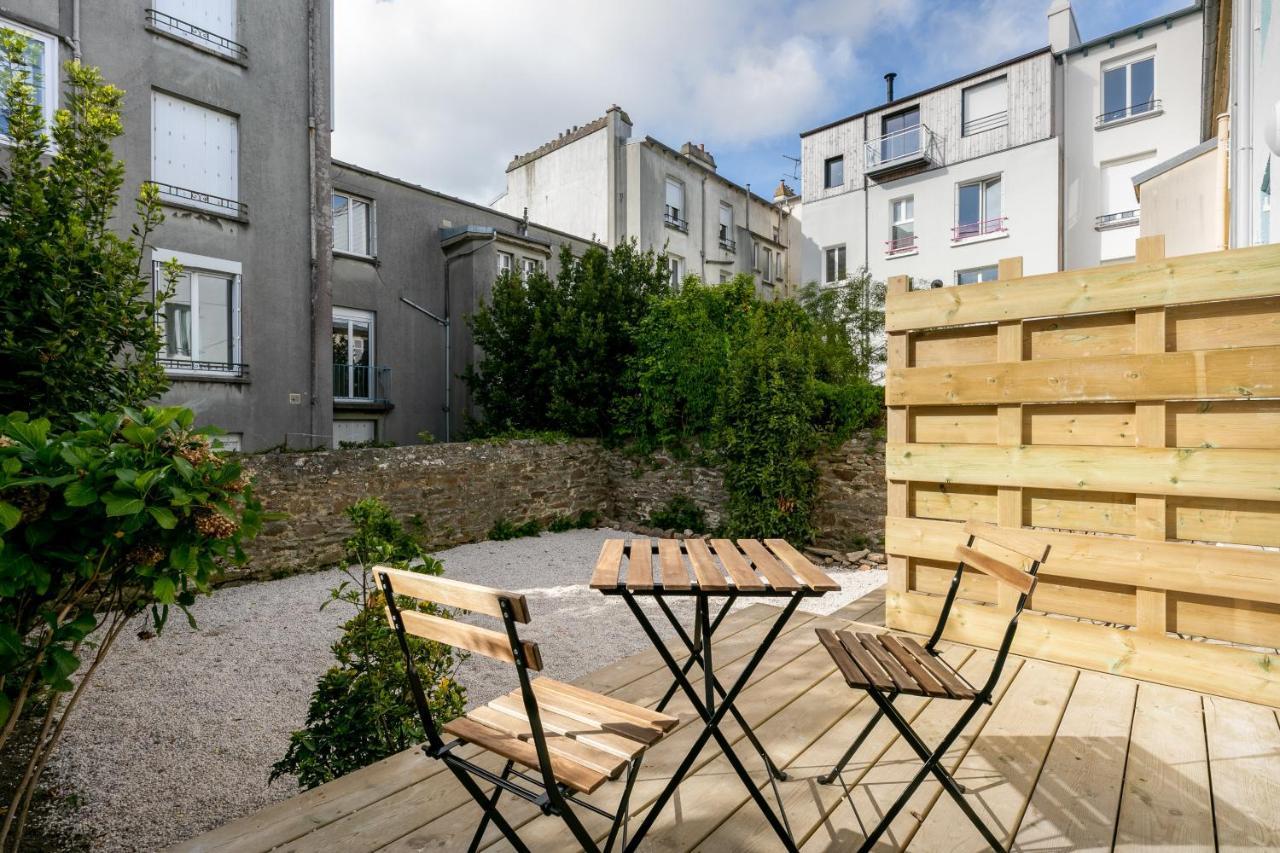 Gwer - Studio Neuf Hypercentre Terrasse Privee Apartment Brest Exterior photo